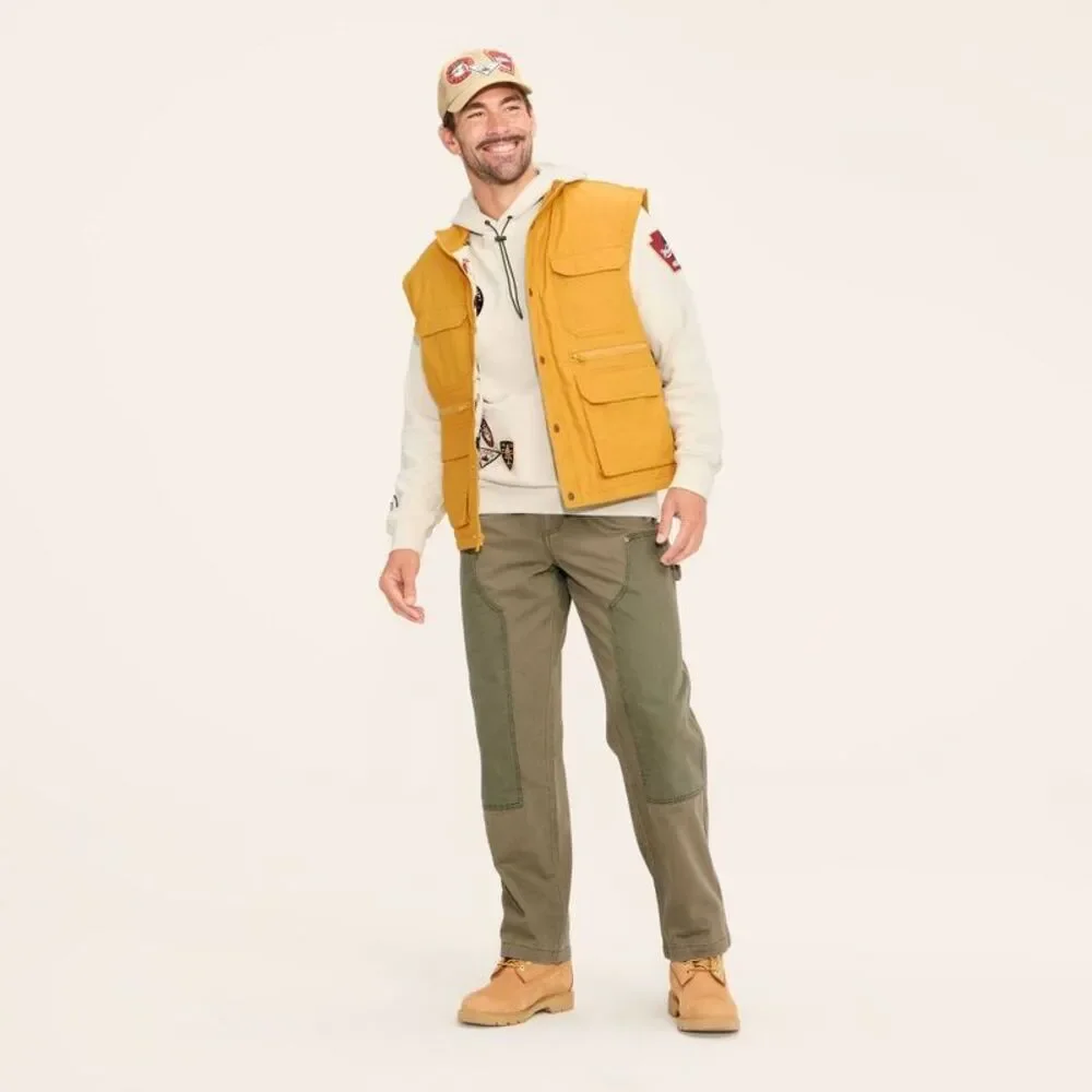 Men's Fisherman Vest - Woolrich Gold S